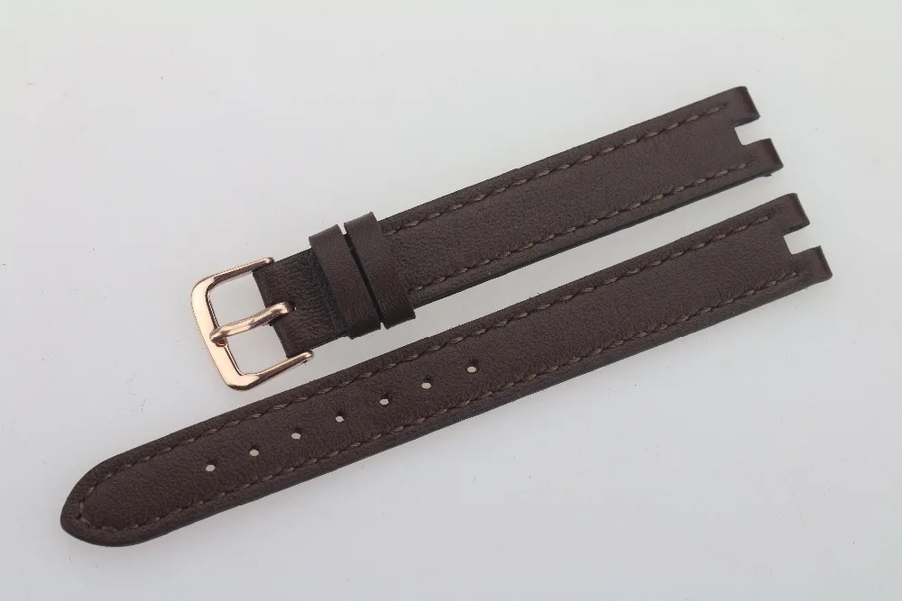 Isunzun женщин ремешки для Tissot 1853 T084 Пастель T084.210 натуральная кожа высокое качество