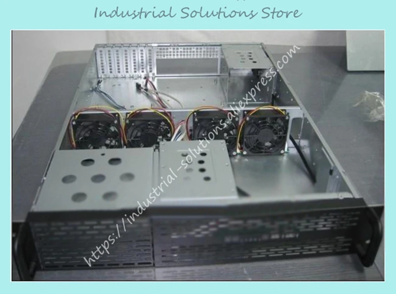 

New 2U Server Computer Case 6 Hard Drive 4 Fan 550MM Long