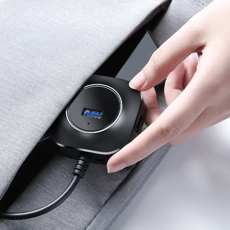 Микро USB разветвитель 3 0 2 с интерфейсом источника питания 4 порта адаптер