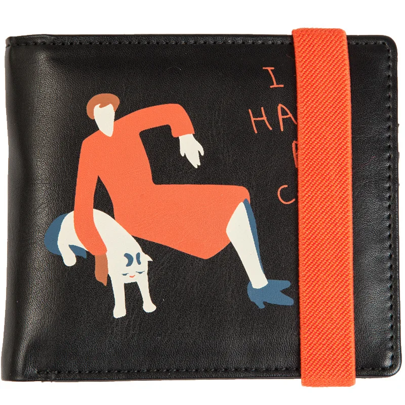 YIZISTORE Women Wallet Original PU Leather Short Wallets Lady Purses Female Unisex Mini Clutch Card Holder | Багаж и сумки