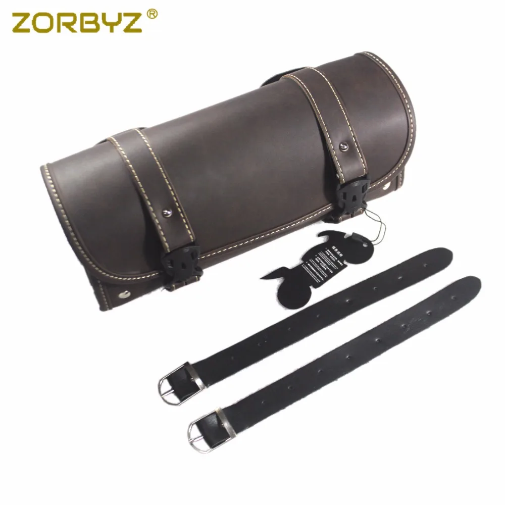 ZORBYZ 1 шт. Мотоцикл ATV Скутер из искусственной кожи винтажная сумка для сиденья