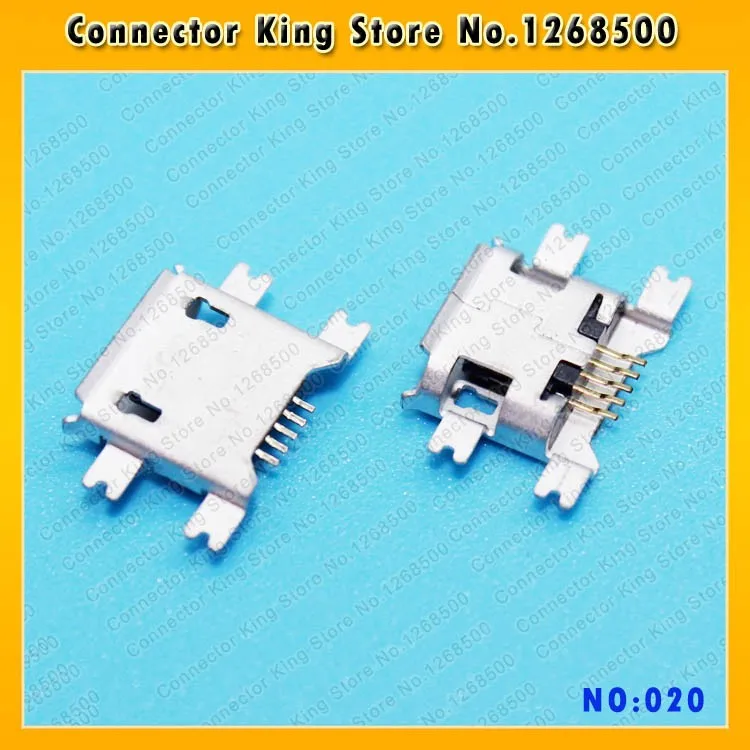 ChengHaoRan Micro mini 5P USB разъем для зарядки телефона порт данных SMT раковина MC-020 |