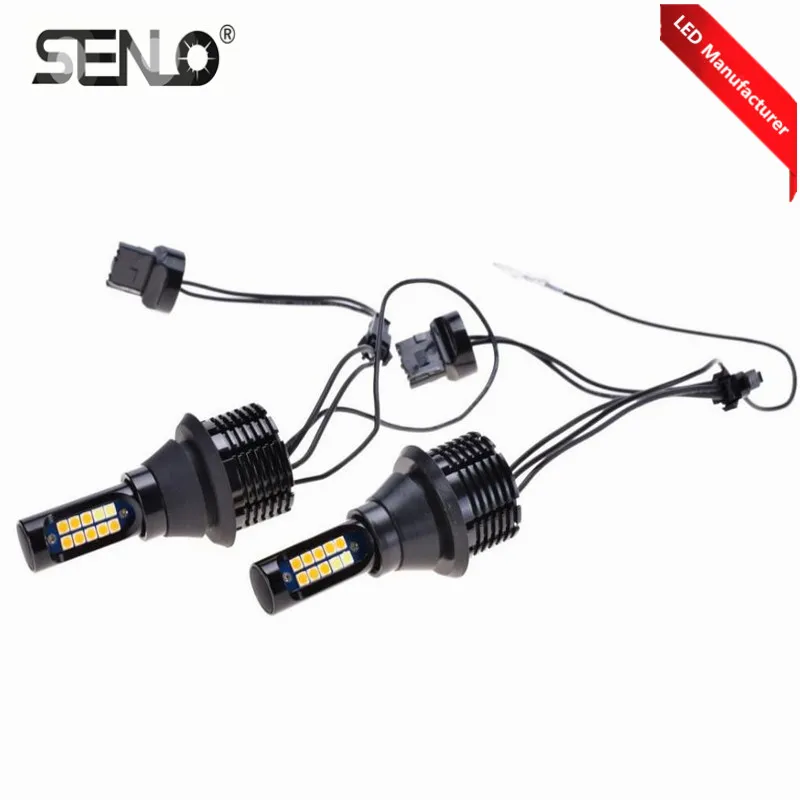 Canbus LED дневной свет 1156 BA15S BAU15S 3156 светильник льный сигнал поворота подсветильник