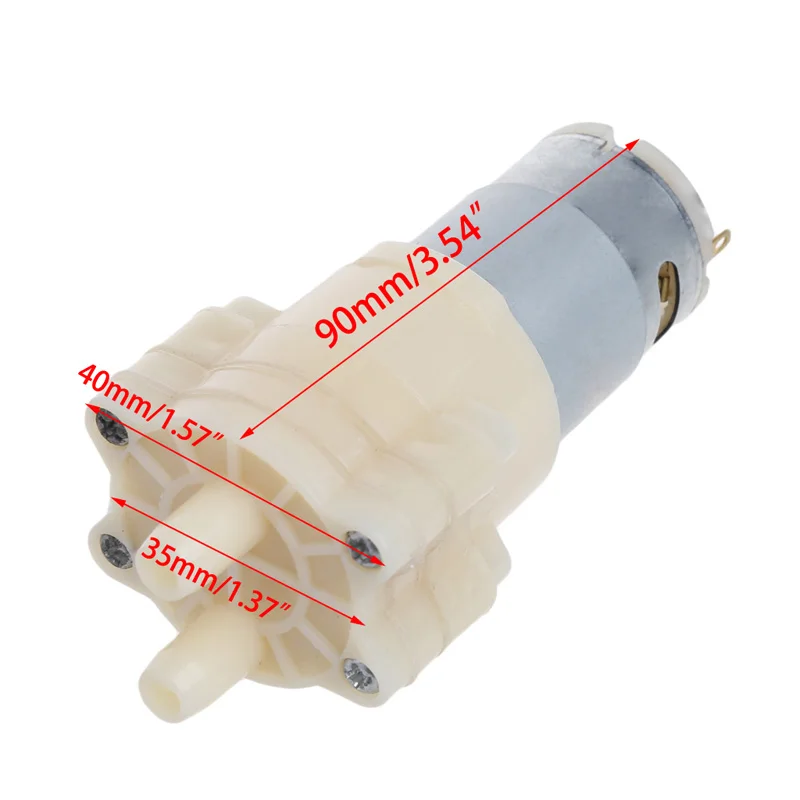 

Priming Diaphragm Mini Pump Spray Motor 12V Micro Pump For Water Dispenser