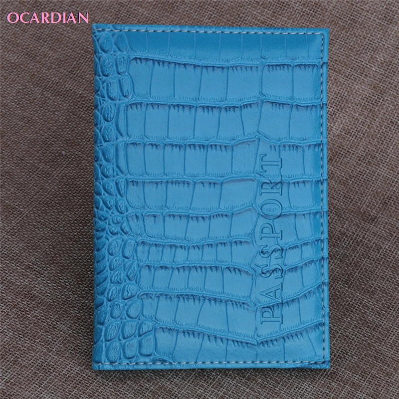 OCARDIAN 2020 кошелек держатель для паспорта защитный визиток Мягкая обложка кожаный