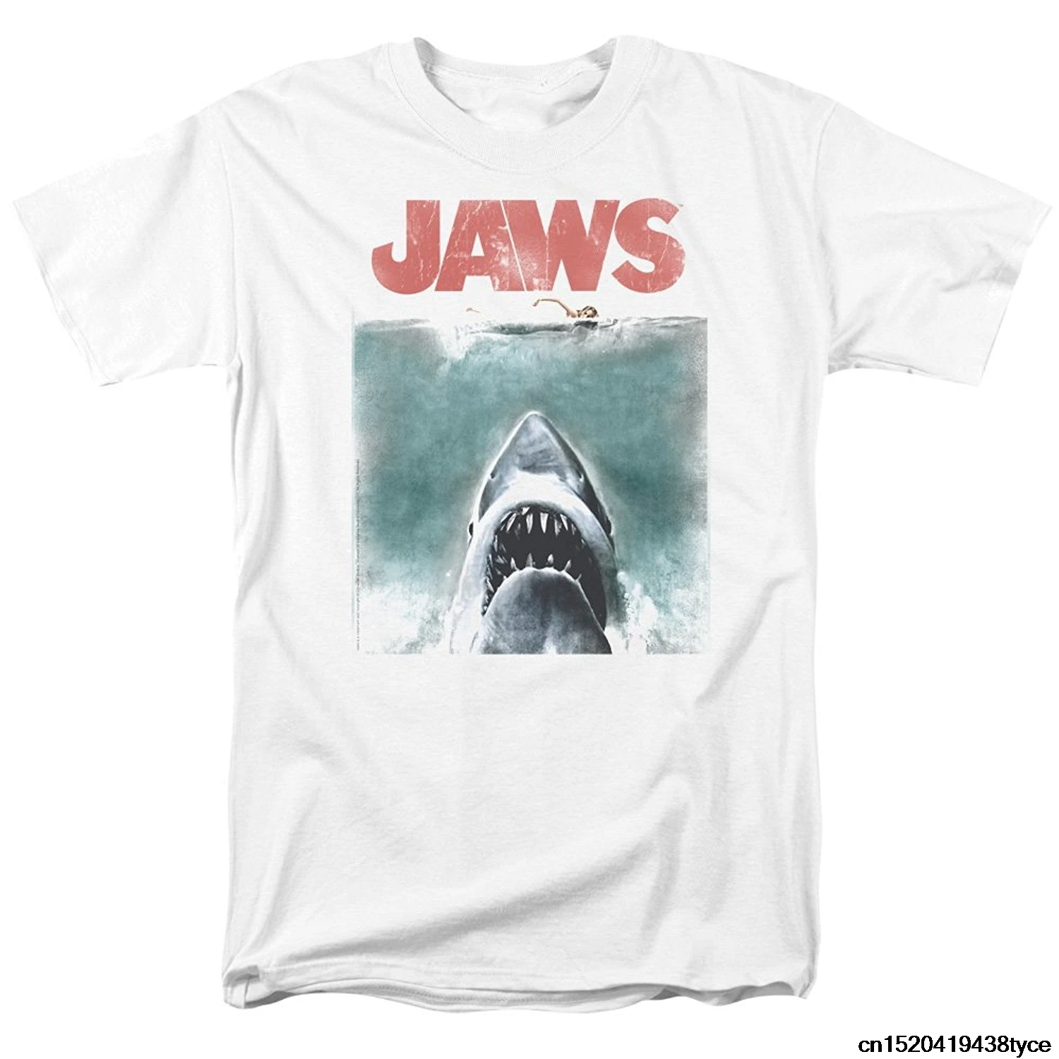 Возьмите челюсти старинные плакат короткий рукав мужская рубашка | Мужская