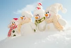 Laeacco зимний Снеговик новогодний детский фон для фотосъемки индивидуальные фотографические фоны для фотостудии