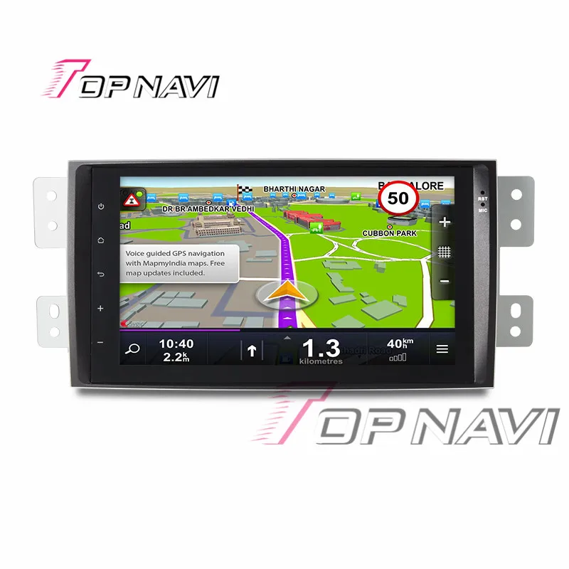 Car GPS Navigation 9&quot for Kia Mohave Quad Core Android 6.0 Auto Head unit Topnavi Multimedia Audio Stereo with Free Map NO DVD |