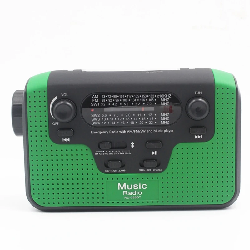Горячее предложение TTKK портативное уличное fm радио с Bluetooth MP3 плеером ручным