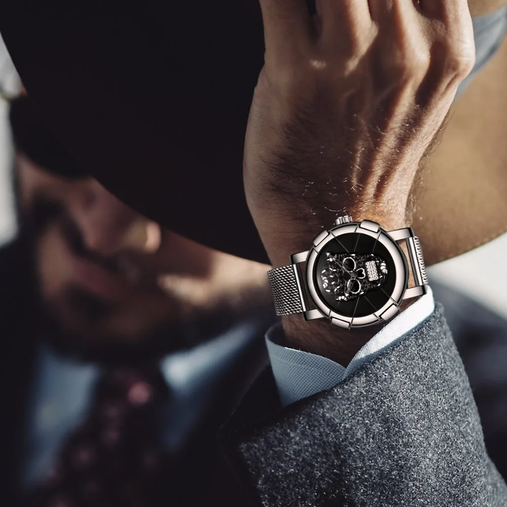 GIMTO Мужские часы Модные Роскошные водонепроницаемые брендовые аналоговые