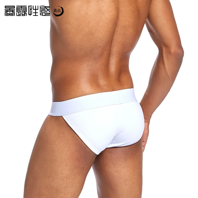 Мужское нижнее белье хлопковые трусы с низкой талией|underwear men briefs|mens briefsmen's briefs