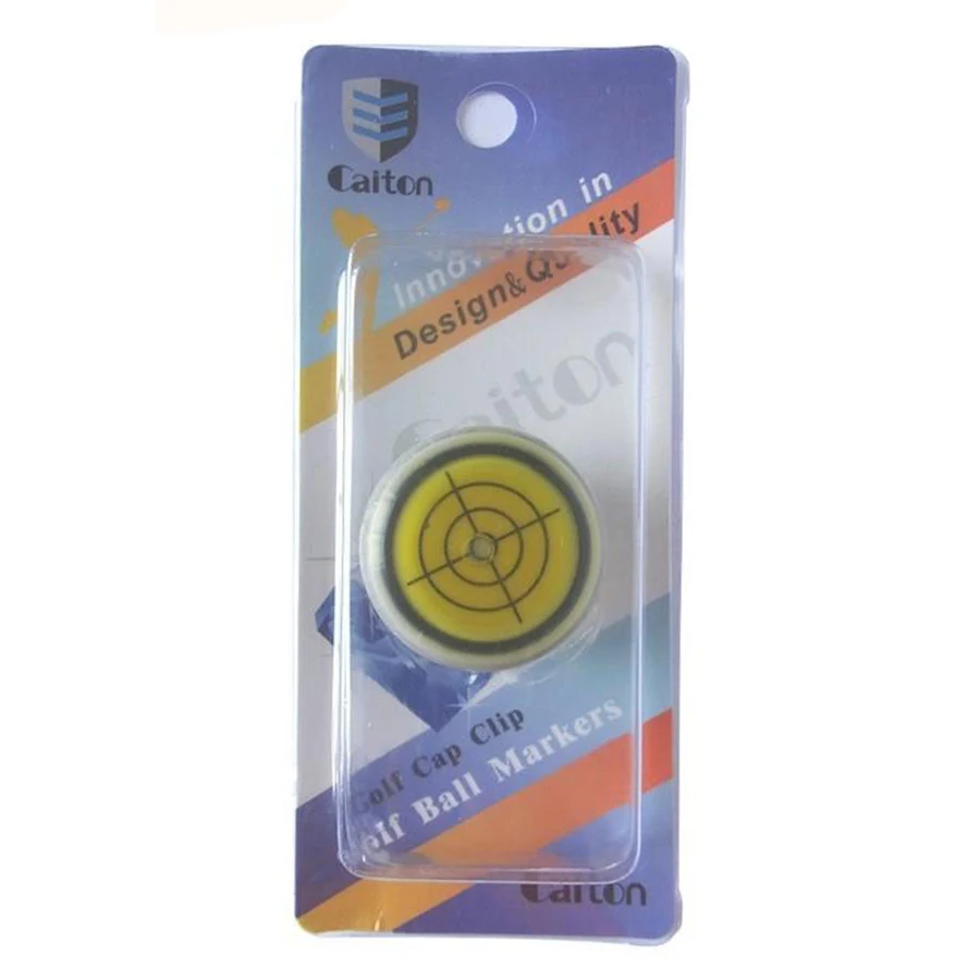 Гольф шляпа клип маркер наклон положить помощник уровень чтения мяч | Спорт и