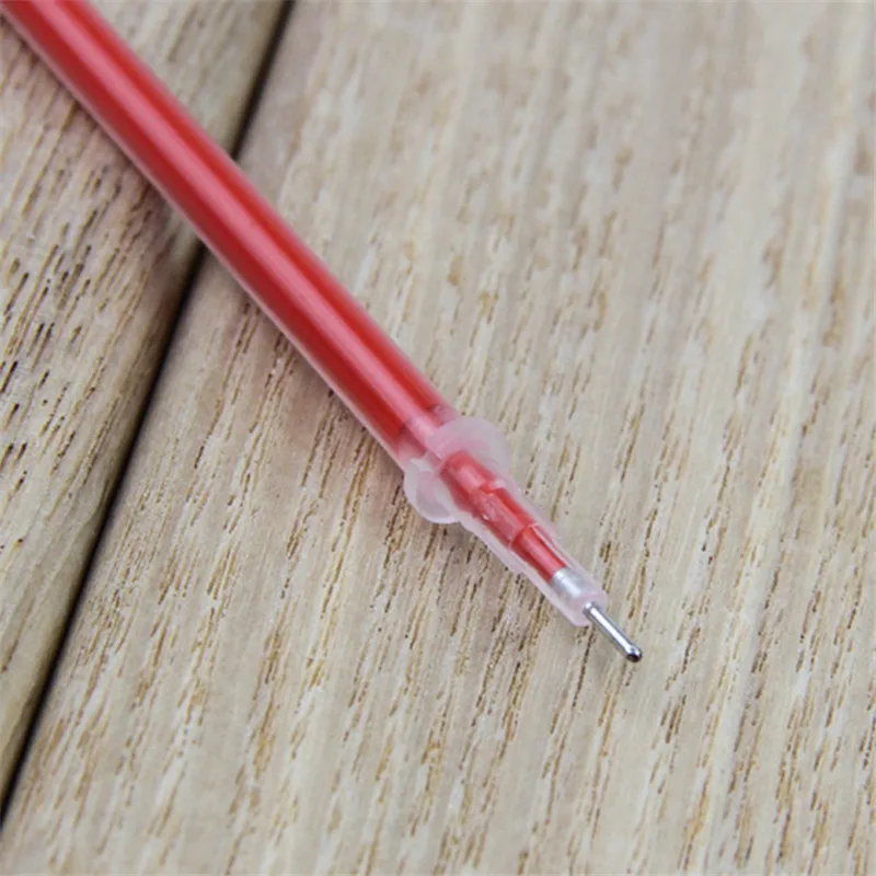 100 шт./лот корейский флэш картридж гелевая ручка набор для пополнения черный