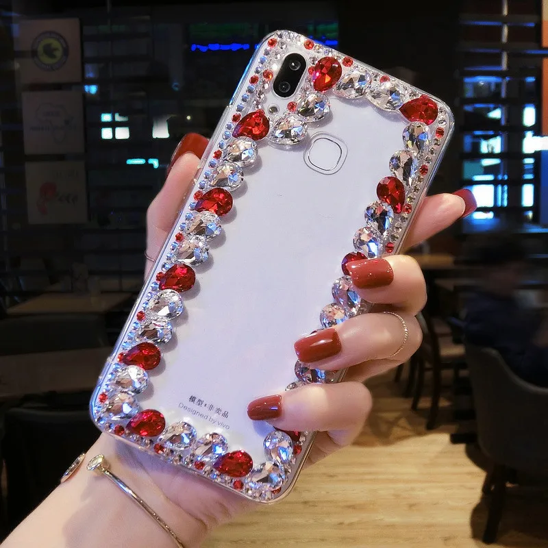 Роскошный чехол со стразами для Huawei Honor 20 lite 8S Y5 2019 enjoy 9s Maimang 8 P smart plus 2019|Бамперы| |
