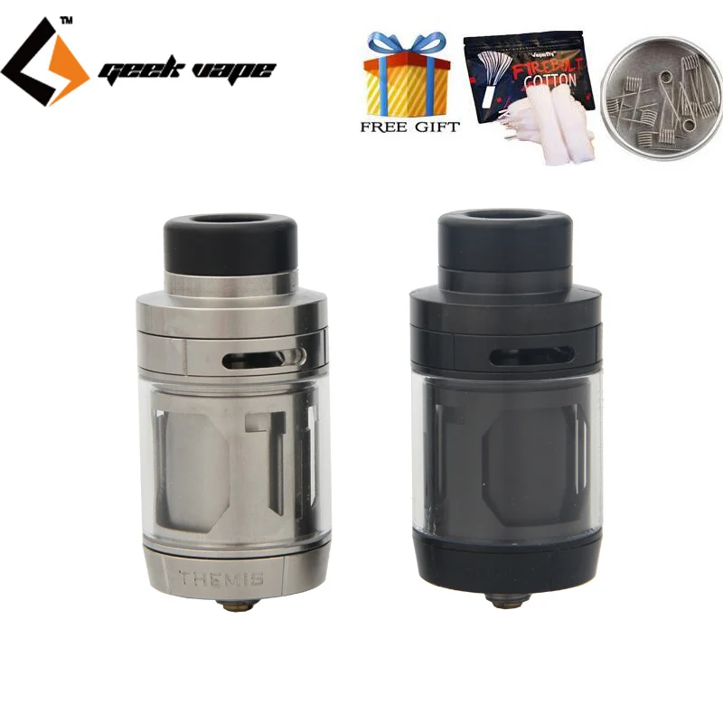 Оригинальный Digiflavor Themis RTA 5 мл как двойная так и одинарная катушка строит