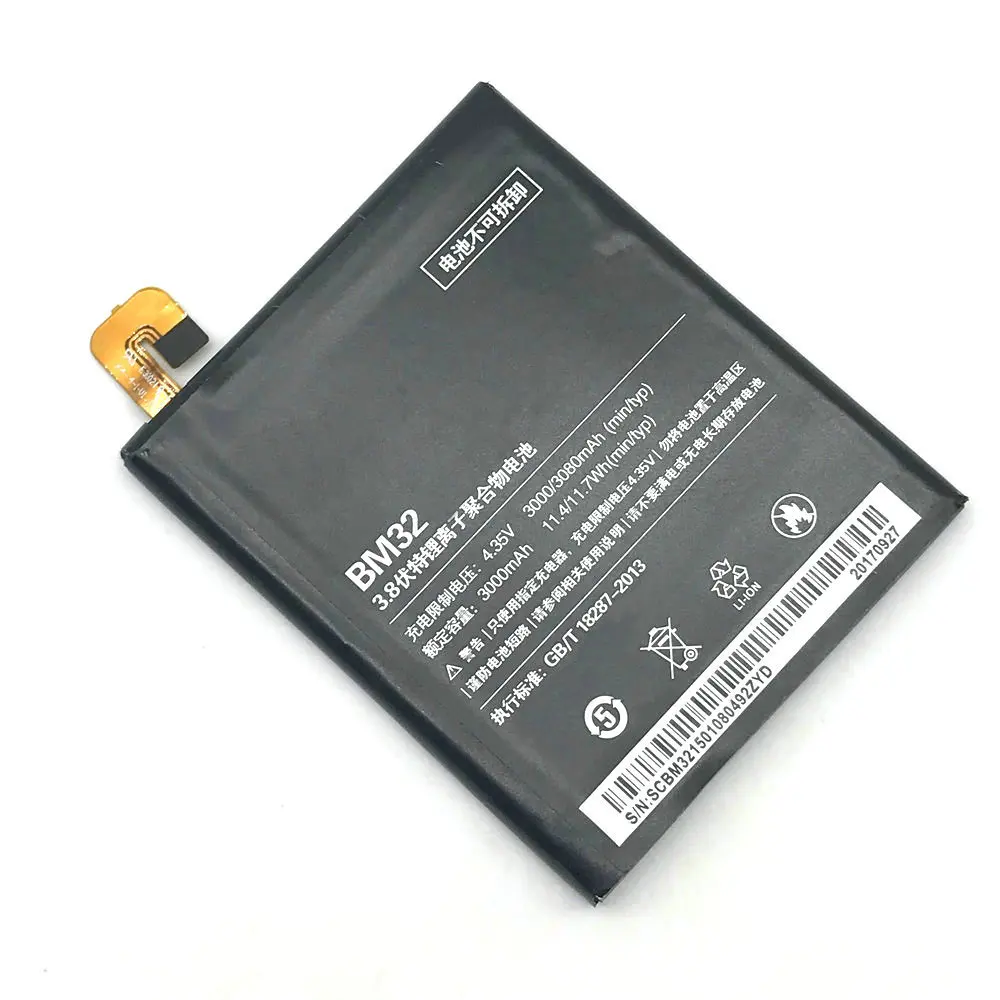 Новый высококачественный аккумулятор BM32 3 8 в 3000 мАч для Xiaomi 4 mi4 M4|battery for xiaomi|battery