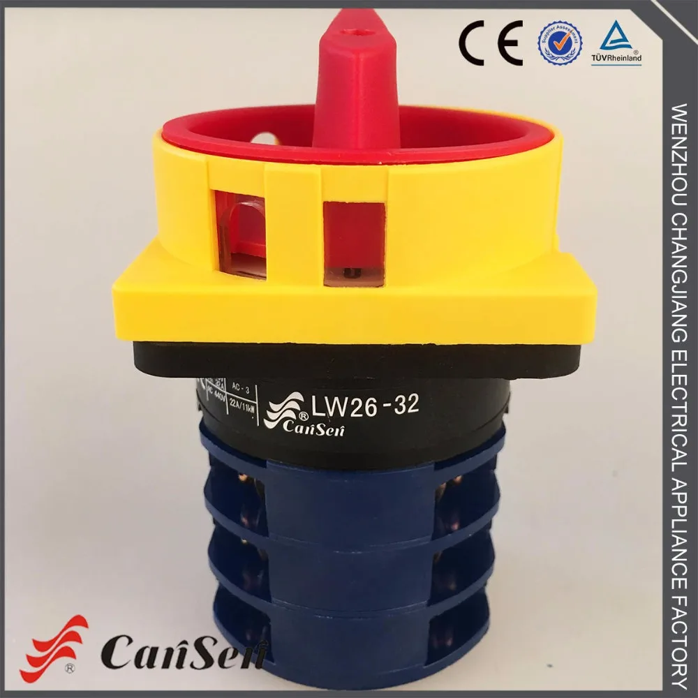 AC 440V Ui 690V 32A Cam Switch 1-0-2 3 полюса 12 терминалов переключатель замка | Обустройство дома