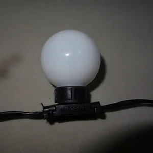 50 узлов адресный DC12V WS2811 Светодиодный ход; Водонепроницаемый, полноцветный; С G40 молочного земного объектива