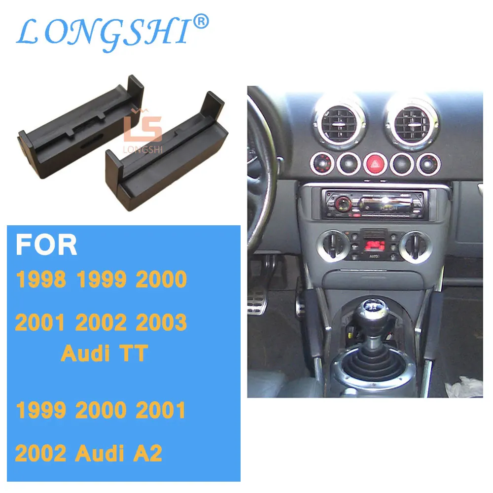 Автомагнитола 1Din с изысканной рамой 1 DIN для AUDI TT/2002-2002 A2 A4 1998-2003 | Автомобили и