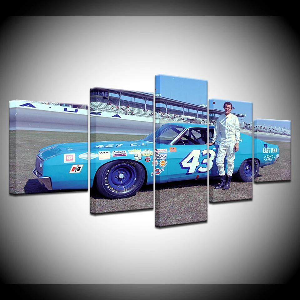 

5 Panel/piece HD Print Boss Mustang Pony Car modern wall posters Canvas Art Painting For home living room decoration