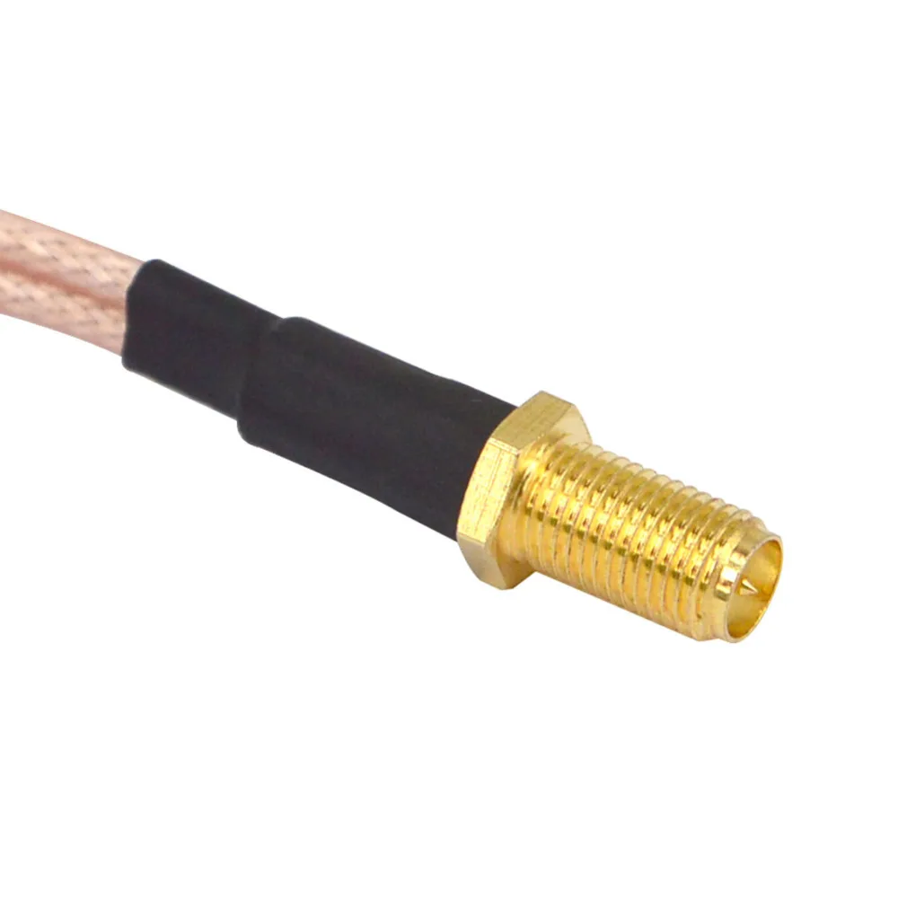 RP SMA мама к Y Тип 2 X TS9/CRC9 разъем сплиттер-Сумматор кабель косичка RG316 15 см