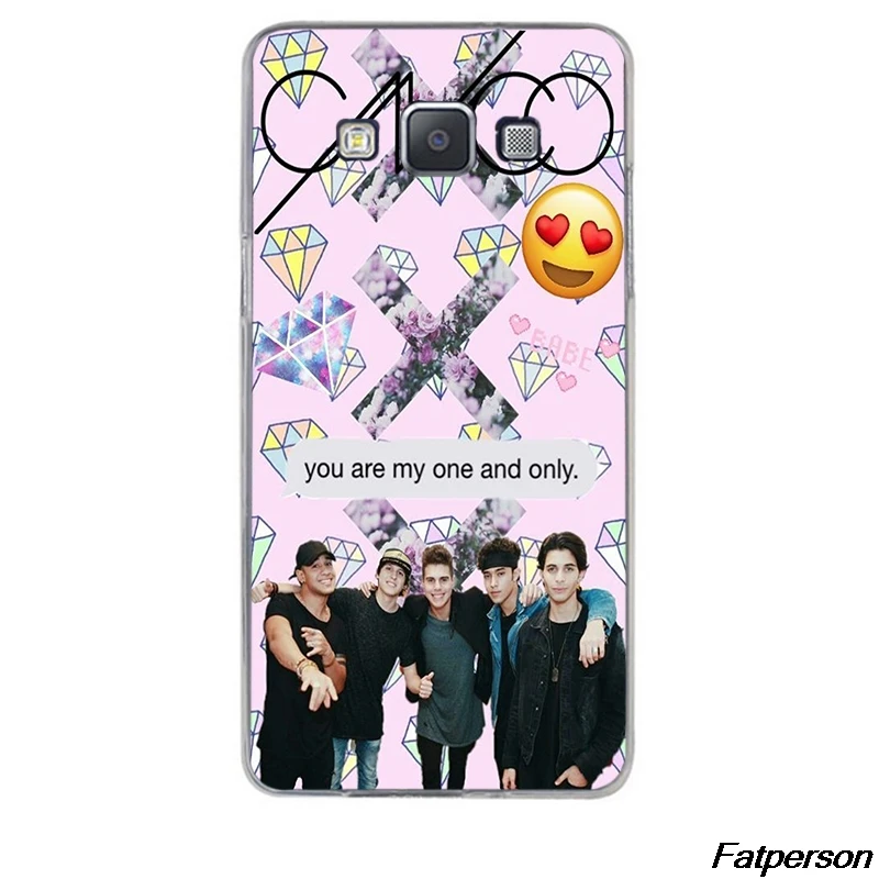 CNCO чехол для телефона samsung Galaxy s8 s8plus s9 s9plus s4 s5 s6 s7 жесткий прозрачный пластиковый