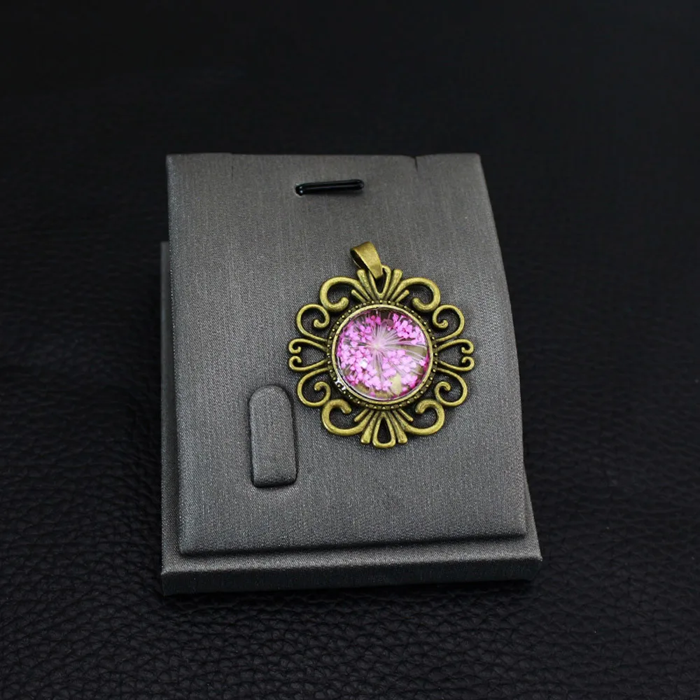 Fashion Art Handmade Lace Dried Flower Necklace Jewelry F625 | Украшения и аксессуары