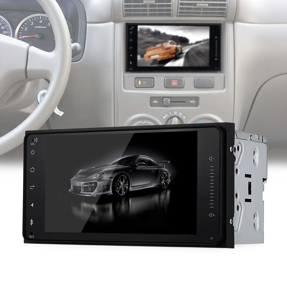 7 дюймов HD Сенсорный экран Android Автомобильный Мультимедийный Плеер для corolla/Camry