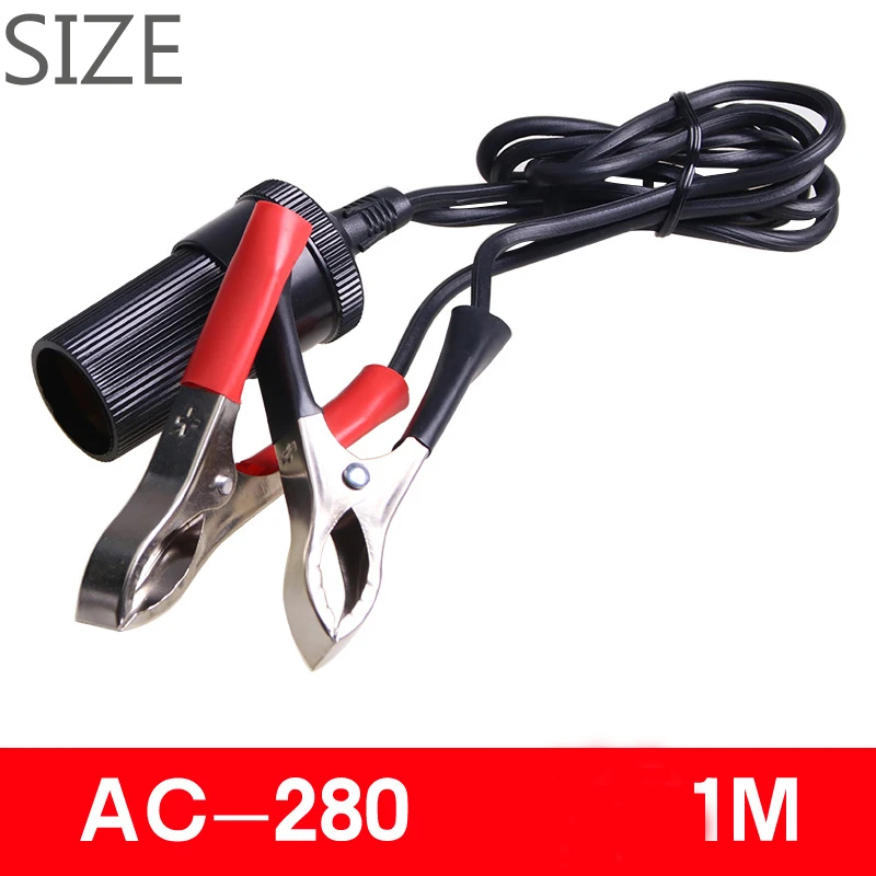 OVERE 1 шт. автомобильный зажим кабель батареи переменного в прикуриватель