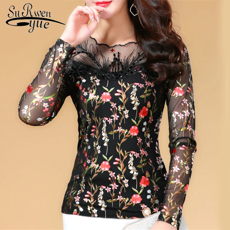 Blusas mujer de moda 2020 модная женская блузка рубашка плюс размер 4XL blusas открытые офисные
