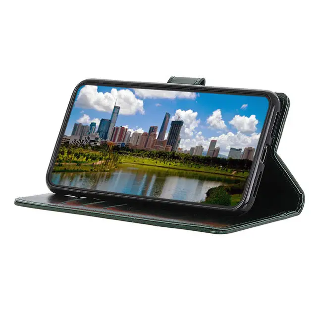 Fundas для realme 2 3 5 Pro чехол Роскошный кожаный флип etui Обложка для книги для realme C2 3i X XT Q 3 5 pro Мягкий силиконовый чехол для телефона