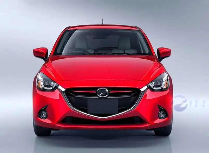 Автомобильный светильник на бампер для mazda 2, Мазда 2, Дневной светильник светодиодный, 2011~ /~ DRL противотуманный для Мазда 2 противотуманный светильник, демио бампер светильник