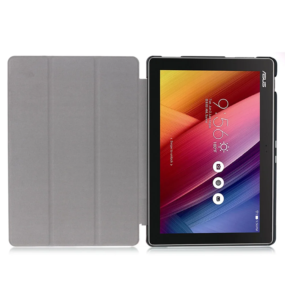 P021 p00c p00L Ультратонкий чехол для Asus ZenPad 10 Z300 Z301 планшет P01T P023 флип книжка на