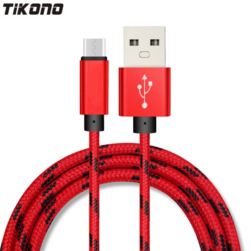 Кабель зарядного устройства микро-usb плетеный сверхмощный Micro USB кабель для