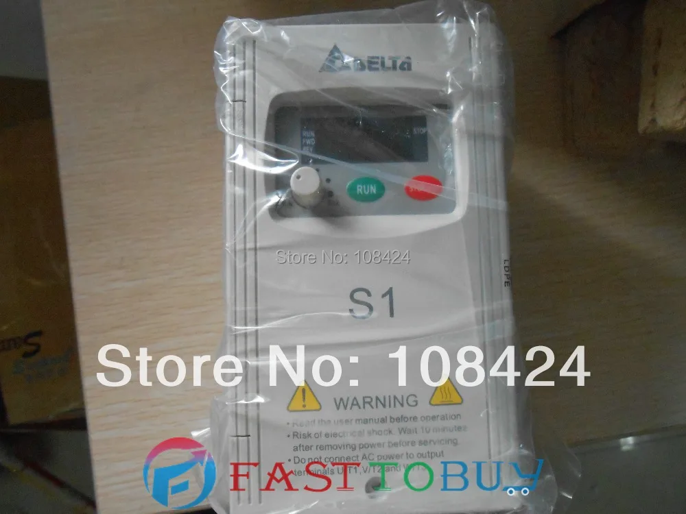 Delta Инвертор VFD привод VFD004S21A 1 фаза 220 В 400 кВт л.с. ~ Гц мерцающий ткацкий станок и упаковочная машина|vfd drive|inverter