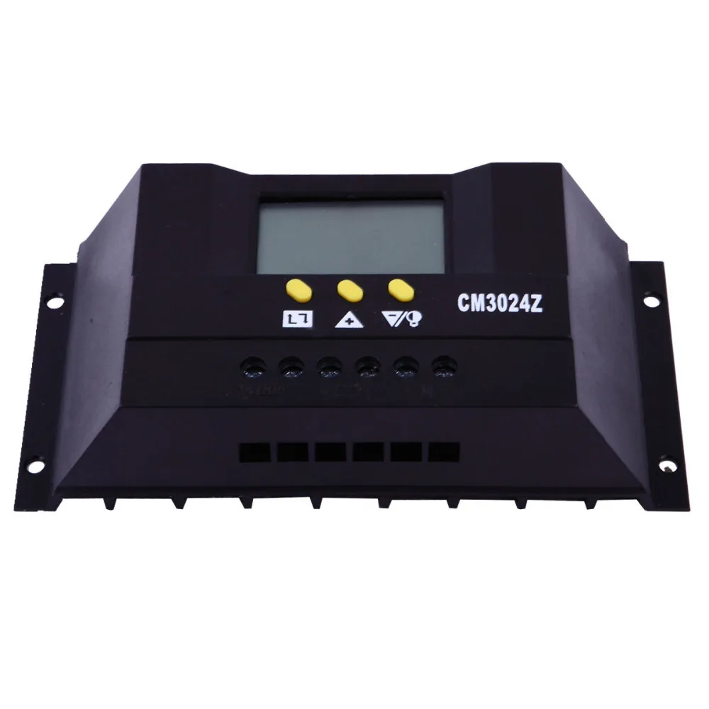 

30A 48V Auto Switch PWM Solar Charge Controller LCD Display