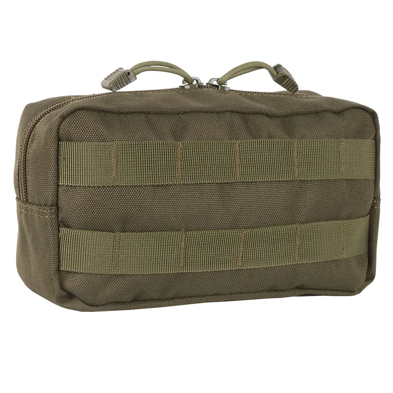 AG Открытый 600D дорожный механизм Molle Чехол Военный Инструмент Drop сумка Тактический, для жилета, для страйкбола сумка для хранения журналов - Цвет: AG