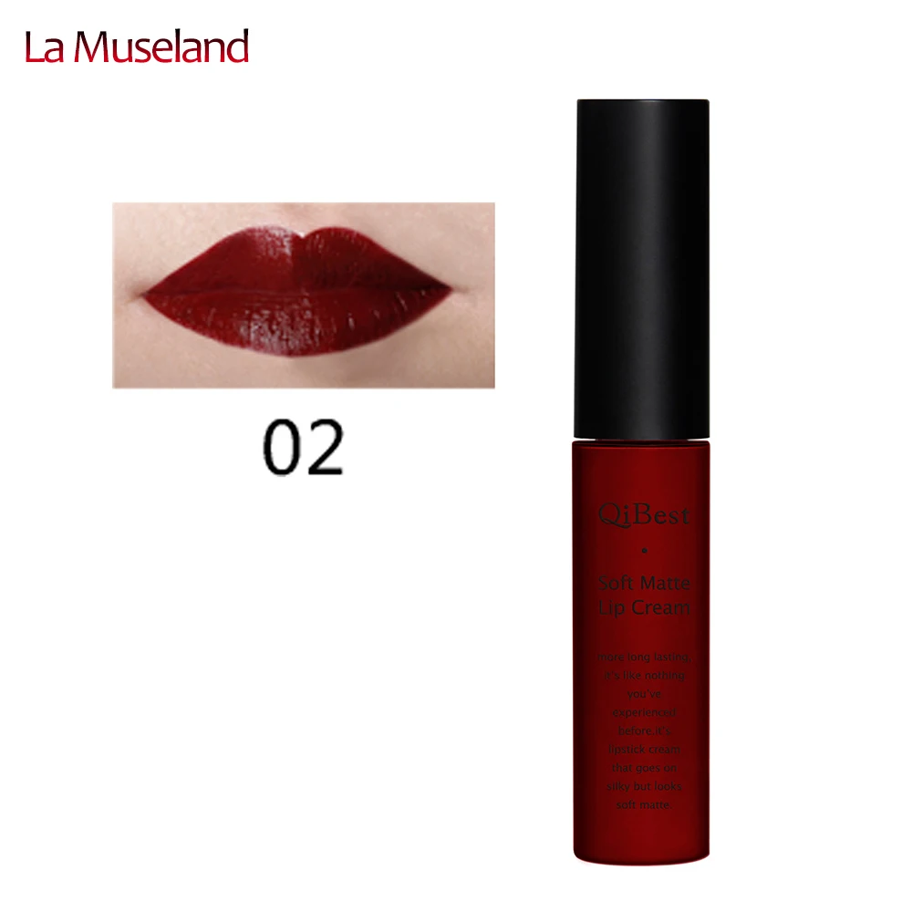 34 Цвета длительный Блеск для губ Водонепроницаемый Губная помада питательный 7