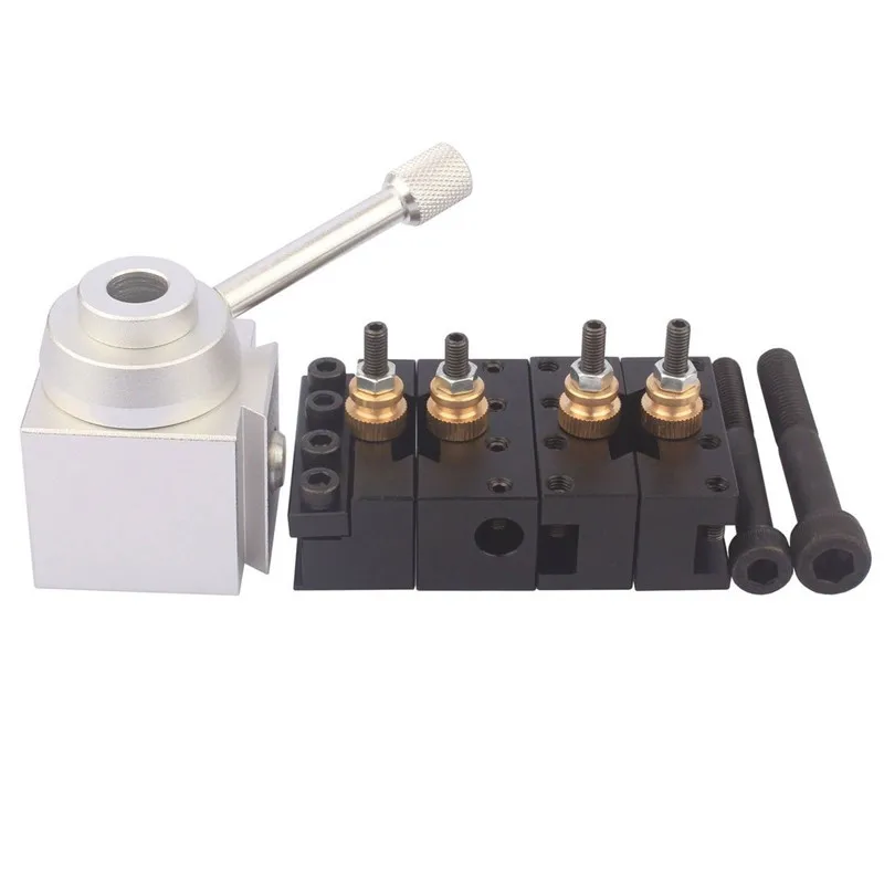 Мини-Алюминиевый токарный станок быстросменный держатель для инструментов
