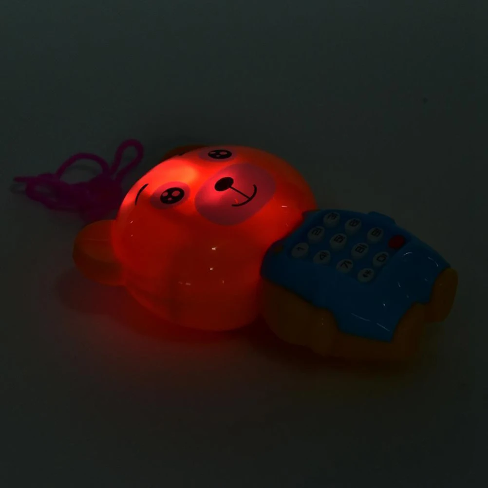 Детские игрушки мультяшный музыкальный телефон игрушка с звуком животных