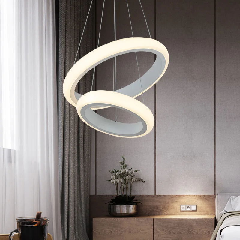 Led пост-современная люстра лампа для гостиной спальни в скандинавском стиле