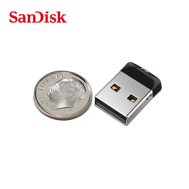 Мини флеш накопитель USB 2 0 U оригинальный SanDisk 64 ГБ 32 16 8 Гб|USB флэш-накопители| |