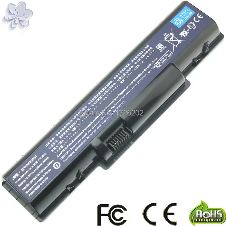 Аккумулятор для ноутбука AS09A31 AS09A41 AS09A51 AS09A61 AS09A71 Acer Aspire 4732 4732Z 4937 Emachine D525 D725|laptop battery