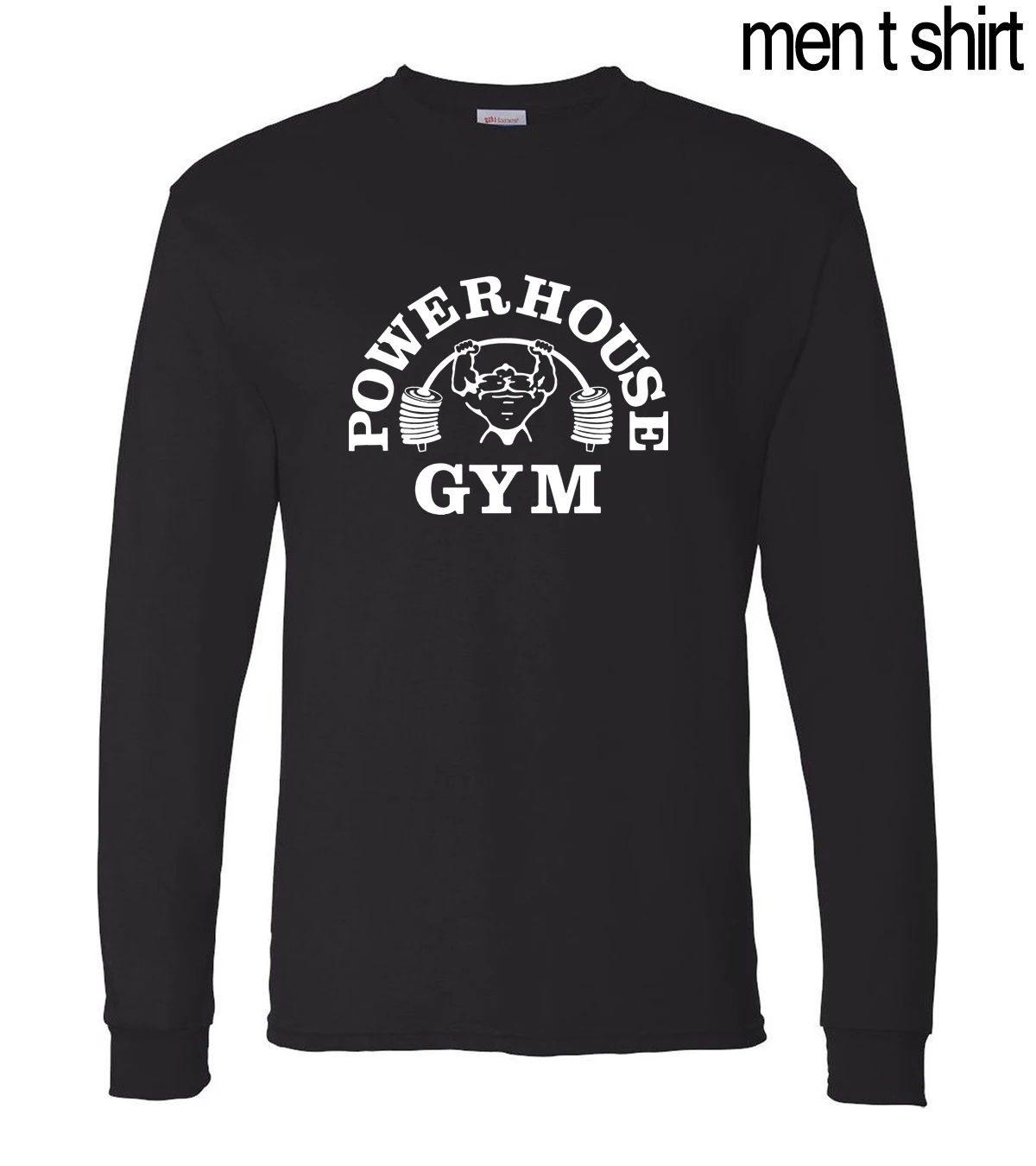 Powerhouse Мужская футболка с длинным рукавом для бодибилдинга и фитнеса осень 2020