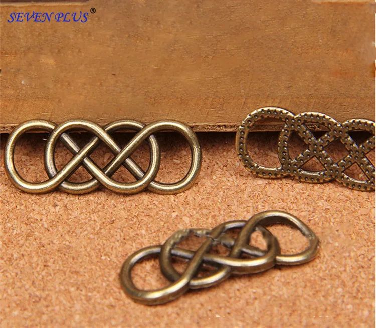 

High Quality 20 Pieces/Lot 32mm*12mm Bracelets Accessory Interlink Bracelet Connector Charm