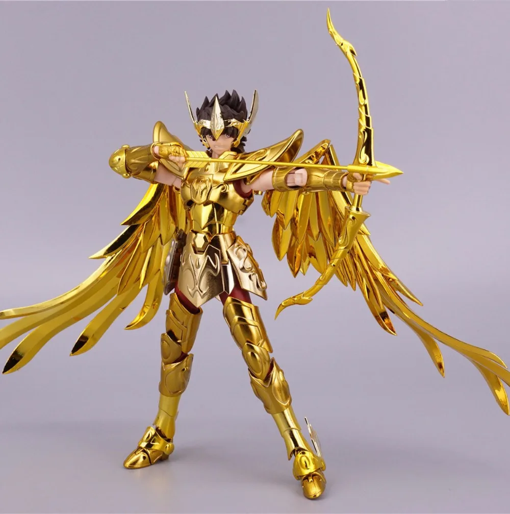 ST S Temple (MC Metal Club) Saint Seiya Ткань Миф EX золотистый Стрелец aiолос модель металлическая