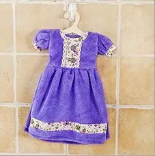 Креативное утолщенное полотенце из кораллового флиса подвесные абсорбирующие