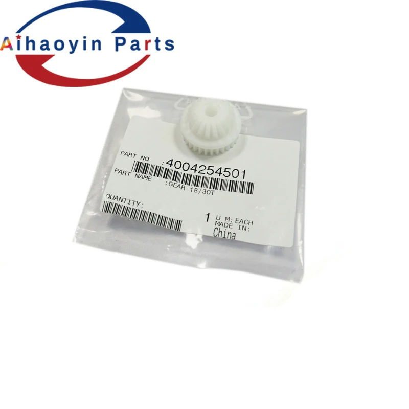 

10pcs new 4004254501 18T/30T Toner Conveyance Gear for Konica Minolta C200 C203 C250 C252 C253 C300 C350 C351 CC52 C353 C450