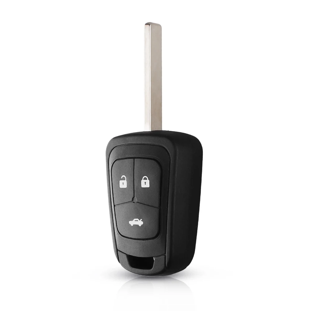 KEYYOU 10 шт./лот сменный 2/3 кнопочный автомобильный корпус автомобильного ключа