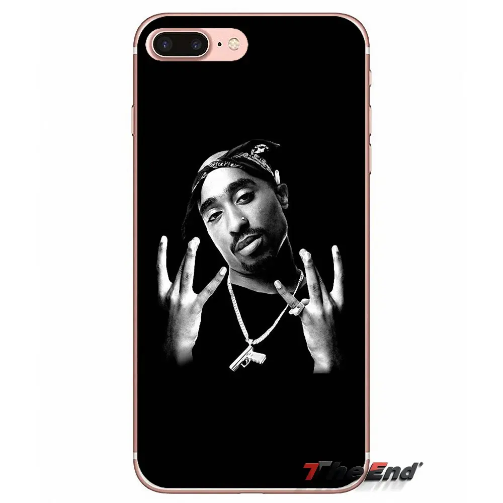 2Pac Tupac Amaru Shakur For Apple iPhone X 4 4S 5 5S SE 5C 6 6S 7 8 Plus 6sPlus 6Plus 7plus 8plus Accessories Phone Cases Covers | Мобильные